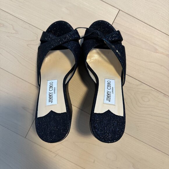 Jimmy Choo Platform Black Shoes 36 size - Picture 4 of 8